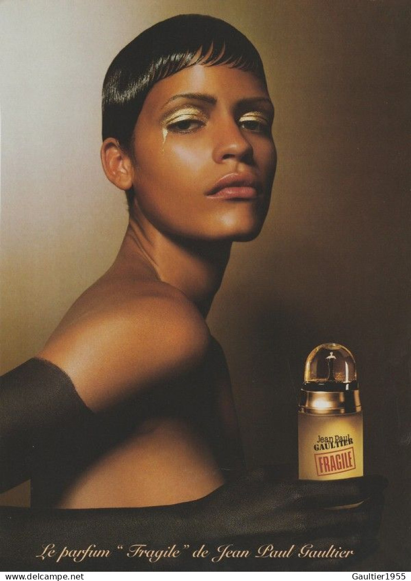 Publicité Papier - Advertising Paper - Fragile De Jean Paul Gaultier - Publicités Parfum (journaux)