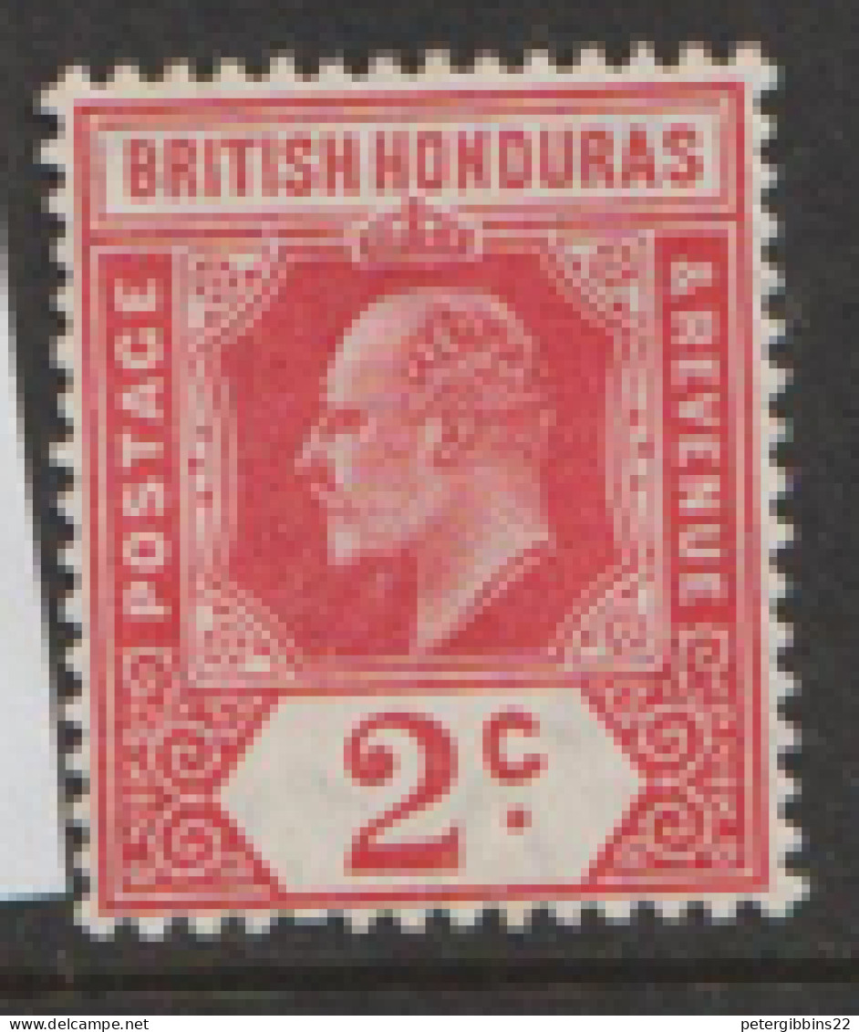 British Honduras 1908  SG 96  2c  Unmounted Mint - Honduras Británica (...-1970)