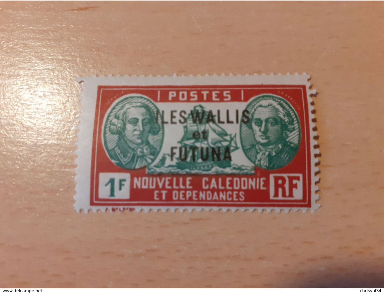 TIMBRE  WALLIS-ET-FUTUNA     N  81    COTE  1,50  EUROS   NEUF  SANS   CHARNIERE - Unused Stamps