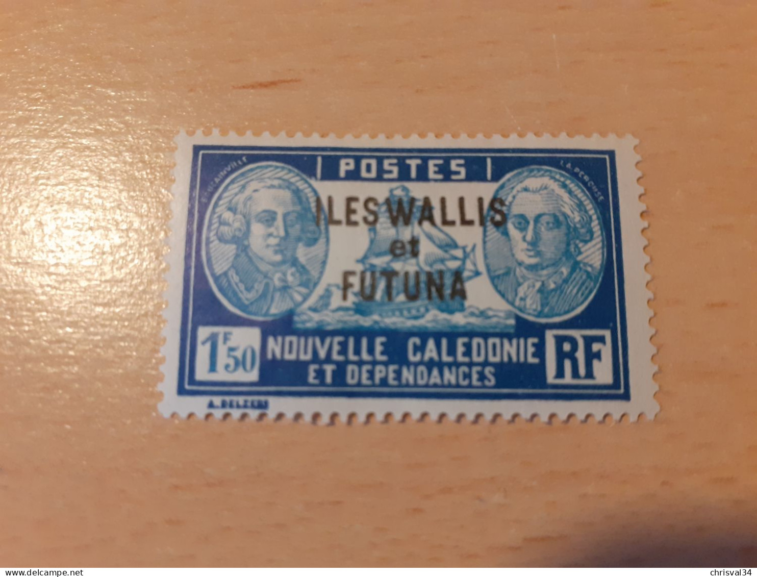 TIMBRE  WALLIS-ET-FUTUNA     N  60    COTE  3,00  EUROS   NEUF  SANS   CHARNIERE - Unused Stamps
