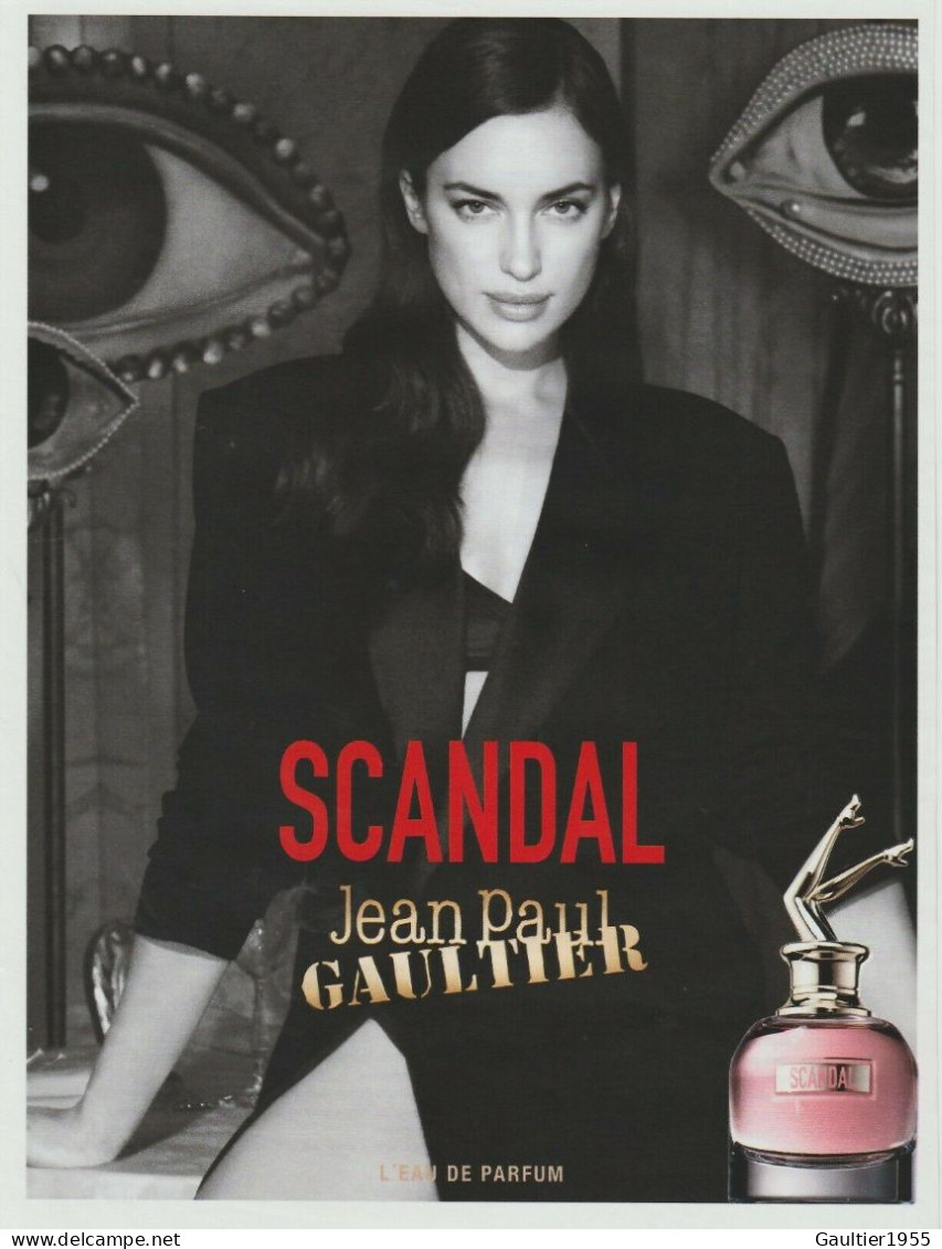 Publicité Papier - Advertising Paper - Scandal De Jean Paul Gaultier - Parfumreclame (tijdschriften)