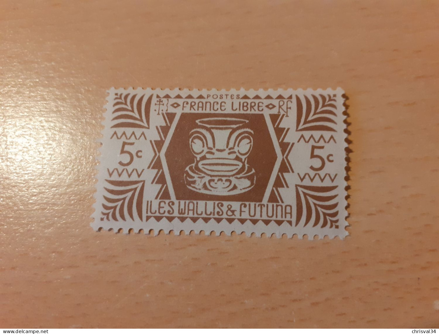 TIMBRE  WALLIS-ET-FUTUNA     N  133    COTE  0,75  EUROS   NEUF  SANS   CHARNIERE - Neufs