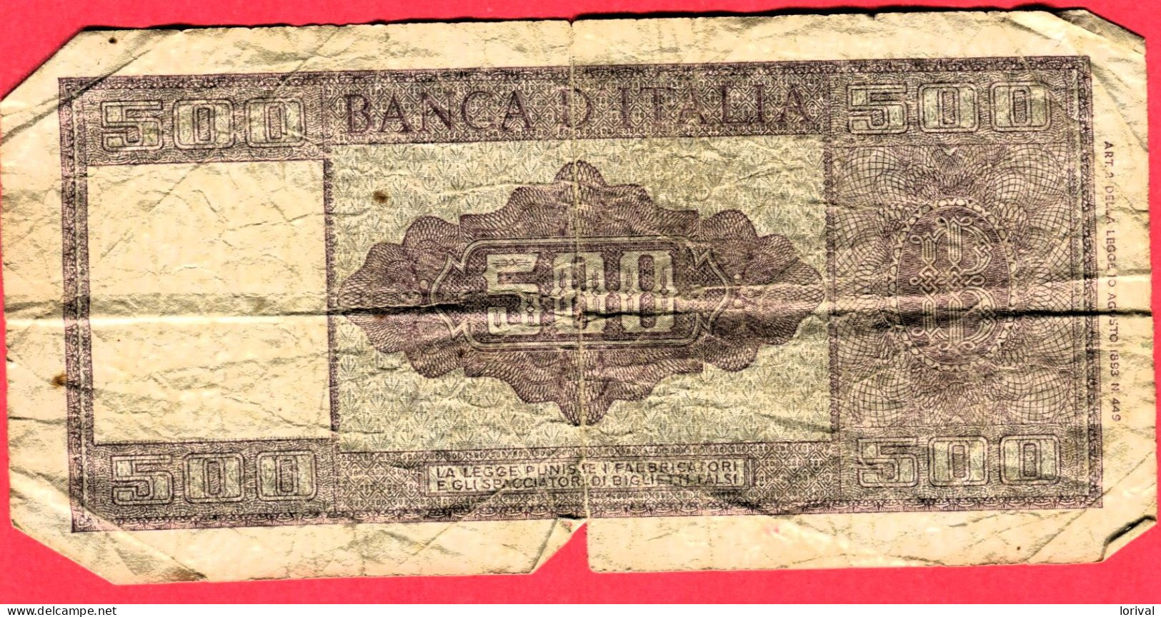 B 2 Euros - 5000 Lire