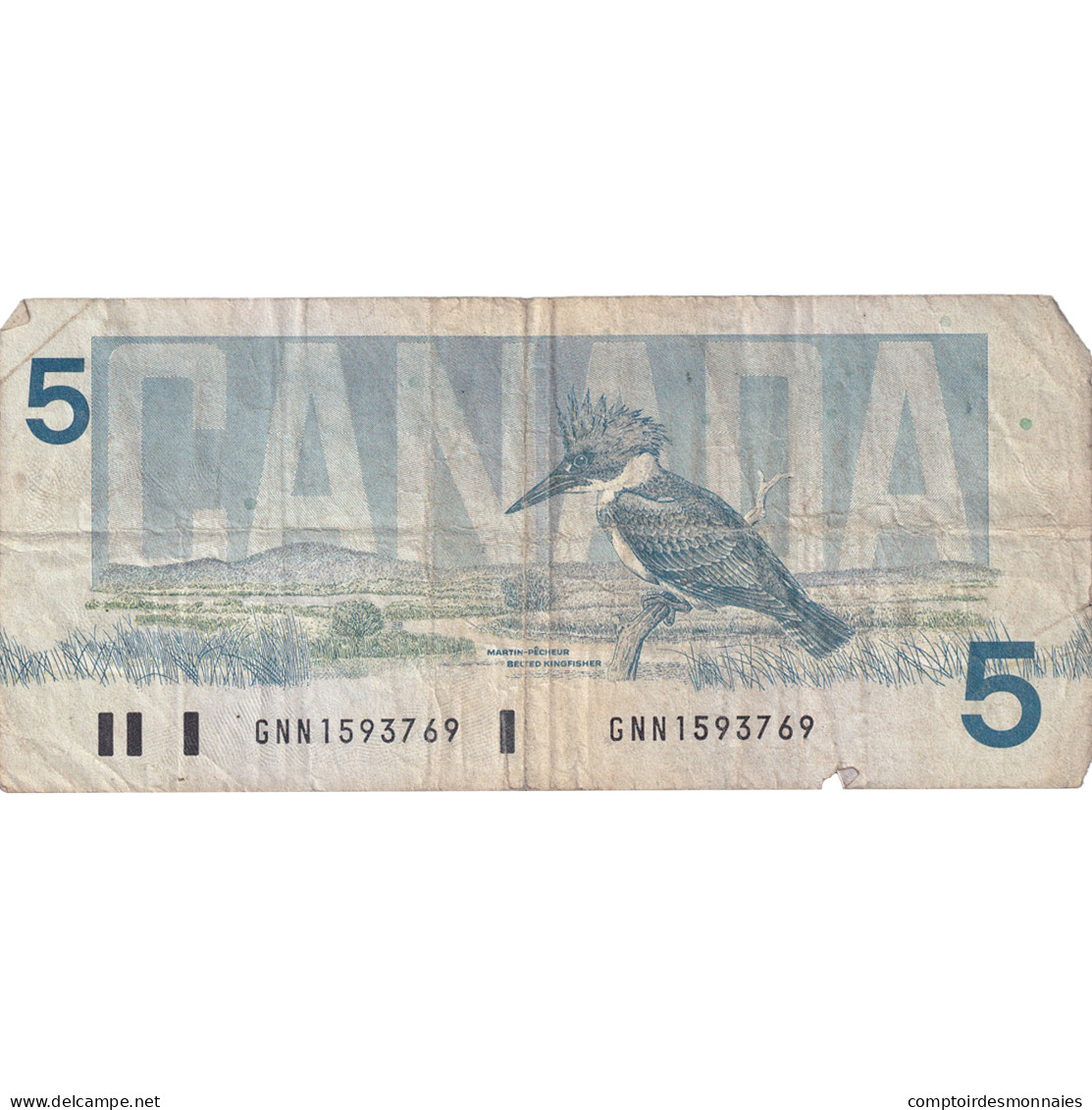 Billet, Canada, 5 Dollars, 1986, Undated, KM:95a2, TB - Kanada