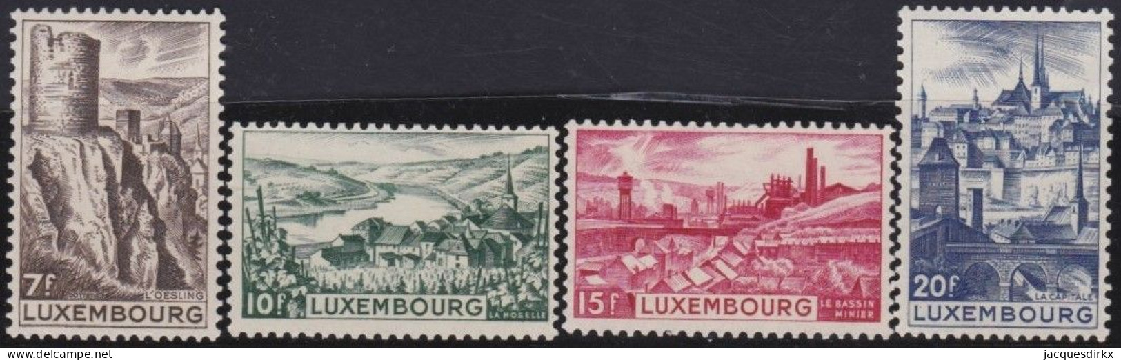 Luxembourg     .  Y&T   .    406/409     .  **  .    Neuf Avec Gomme Et SANS Charnière - Unused Stamps