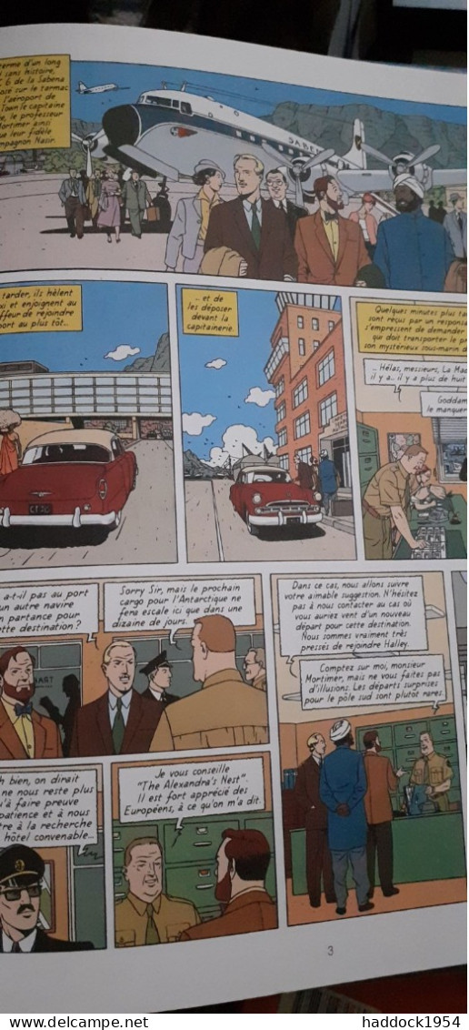 les sarcophages du 6e continent 2 tomes YVES SENTE ANDRE JUILLARD  éditions blake et mortimer 2003-2004