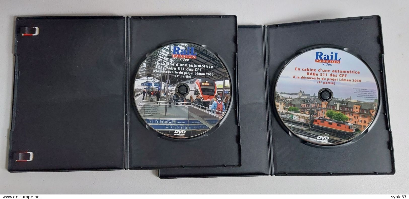 DVD Rail Passion " En Cabine De Conduite D'une Automotrice RABE 511 Des CFF. A La Découverte Du Projet Léman 2030 " - Documentaires