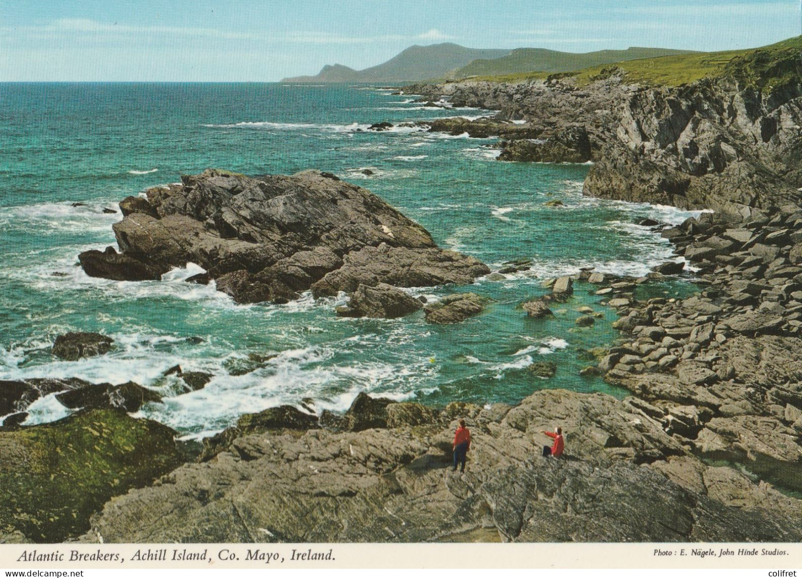 Irlande - Mayo -  Atlantic Breakers, Achill Island - Mayo