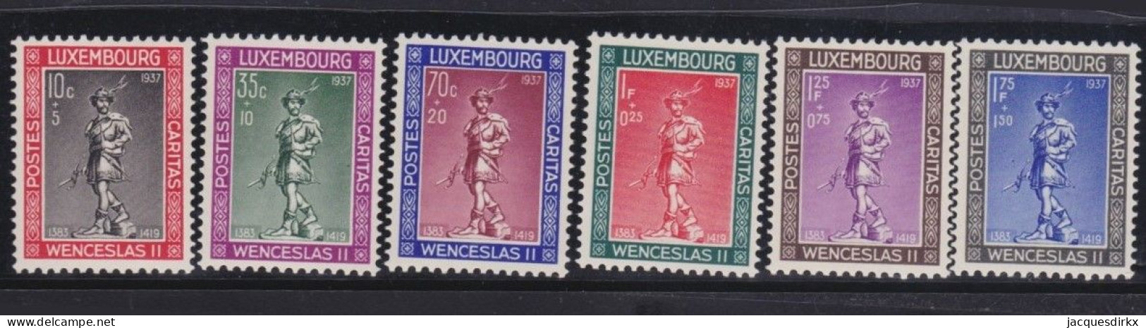 Luxembourg     .  Y&T   .   294/297     .  **  .    Neuf Avec Gomme Et SANS Charnière - Unused Stamps