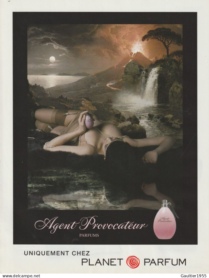 Publicité Papier - Advertising Paper - Agent Provocateur - Publicités Parfum (journaux)