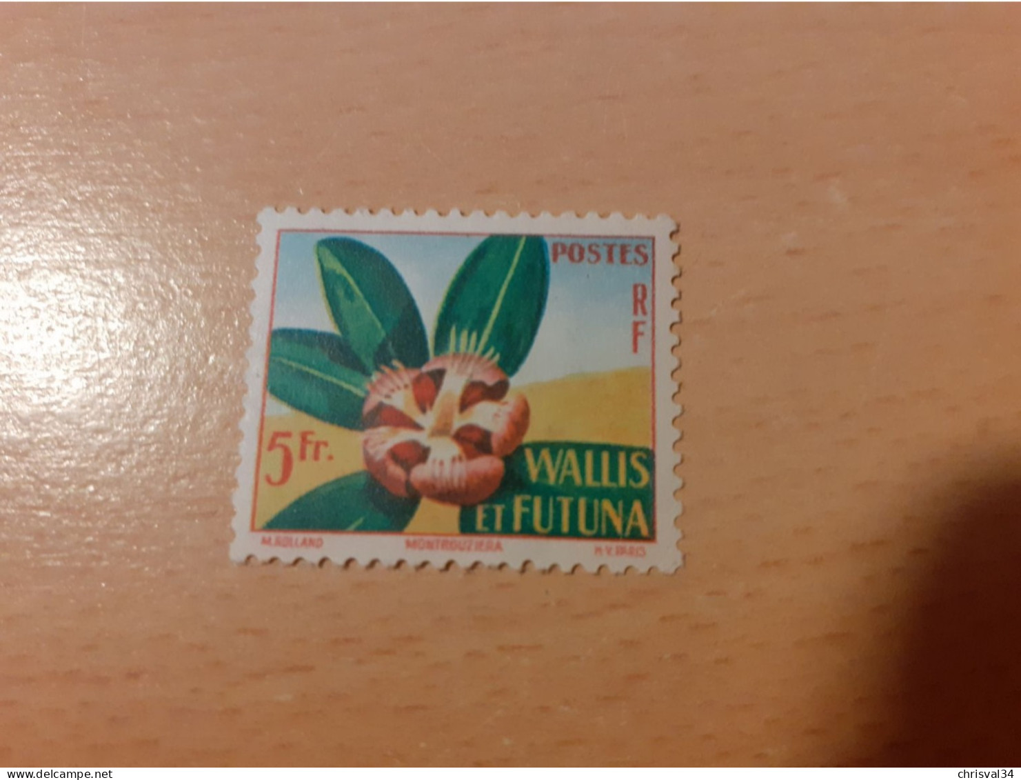 TIMBRE  WALLIS-ET-FUTUNA     N  159    COTE  4,00  EUROS   NEUF  SANS   CHARNIERE - Unused Stamps