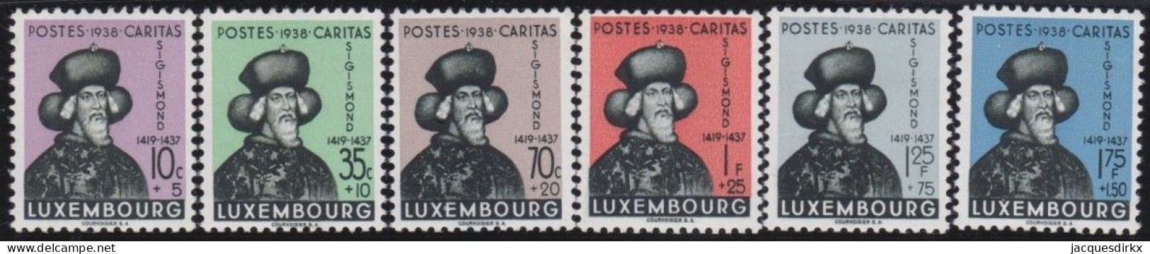 Luxembourg     .  Y&T   .    306/311     .  **  .    Neuf Avec Gomme Et SANS Charnière - Unused Stamps