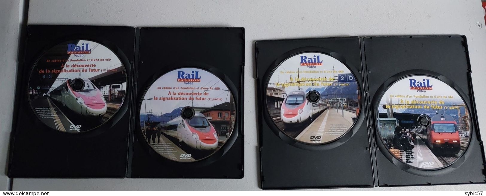 DVD Rail Passion " En Cabine D'un Pendolino Et D'une Re 460. A La Découverte De La Signalisation Du Futur " - Documentari