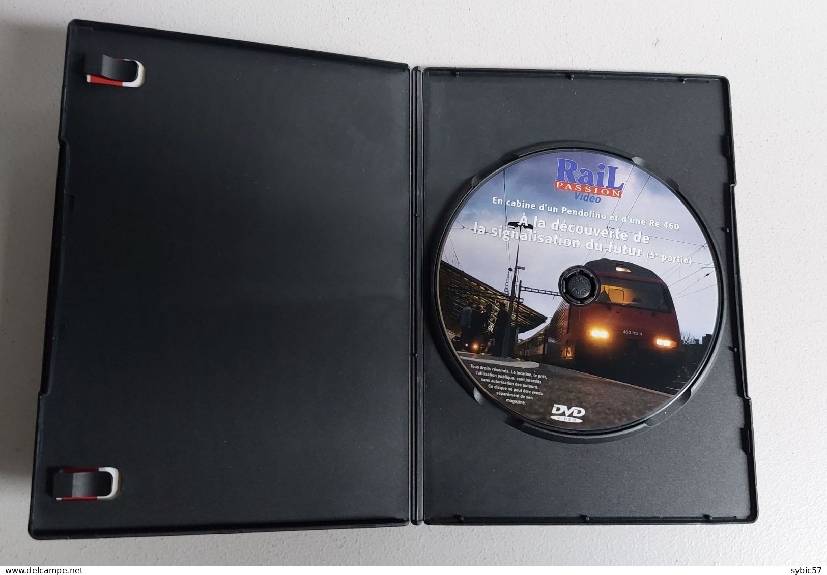 DVD Rail Passion " En Cabine D'un Pendolino Et D'une Re 460. A La Découverte De La Signalisation Du Futur " - Documentary