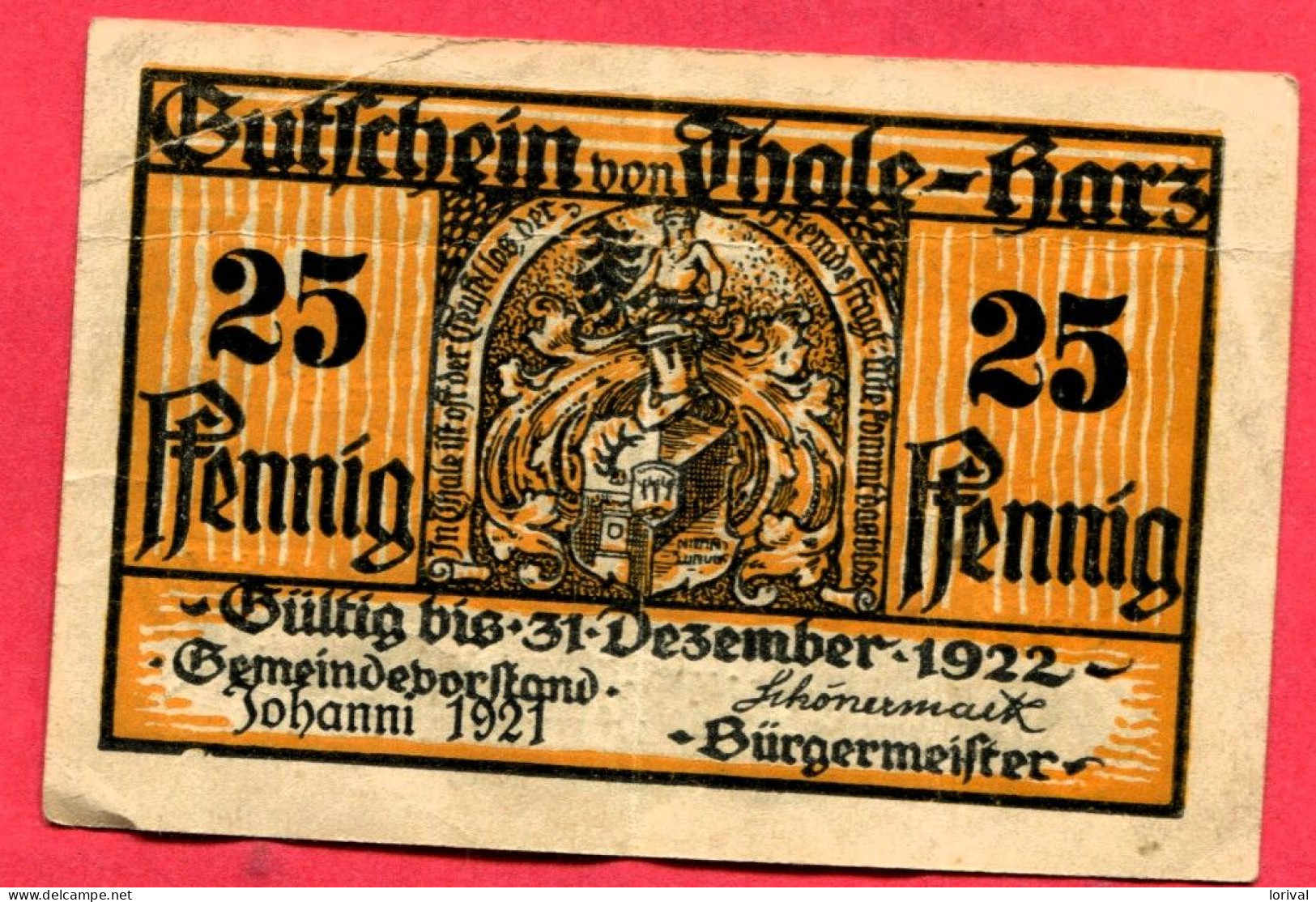 25 Pfennig Tb 2 Euros - Non Classificati