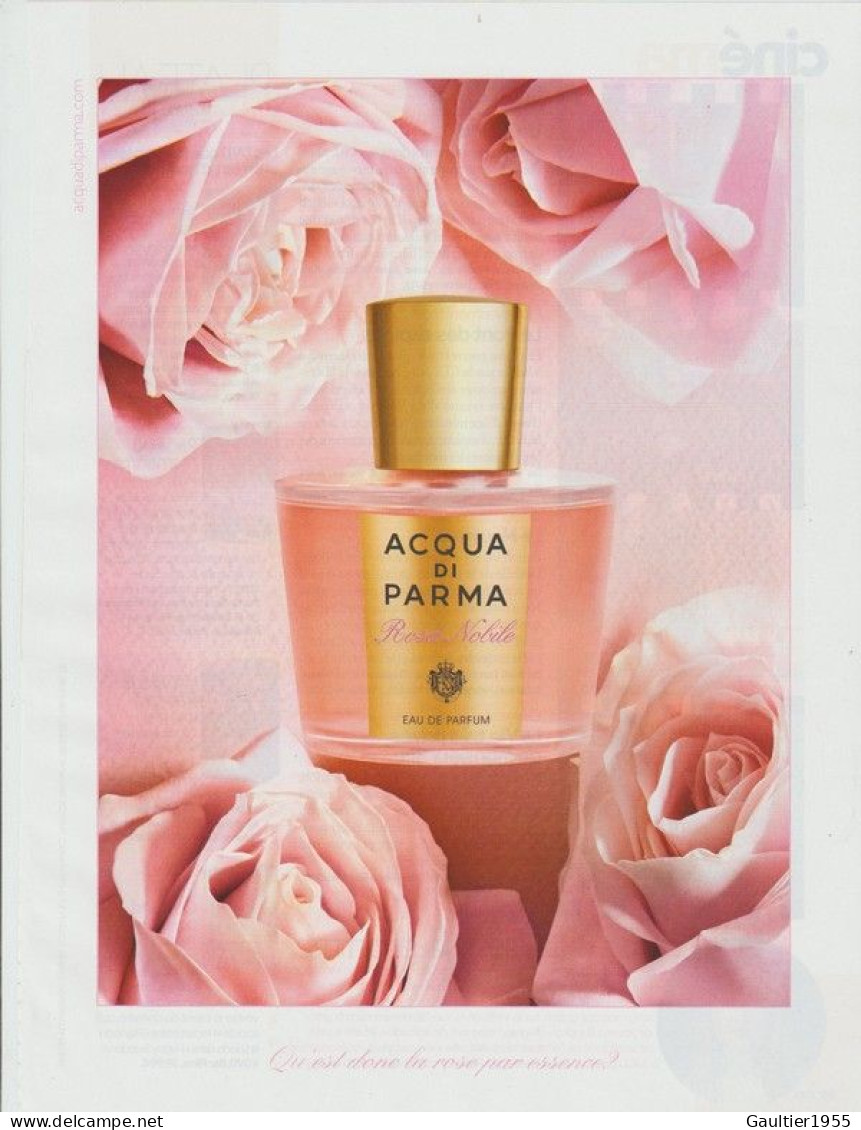 Publicité Papier - Advertising Paper - Acqua Di Parma - Parfumreclame (tijdschriften)