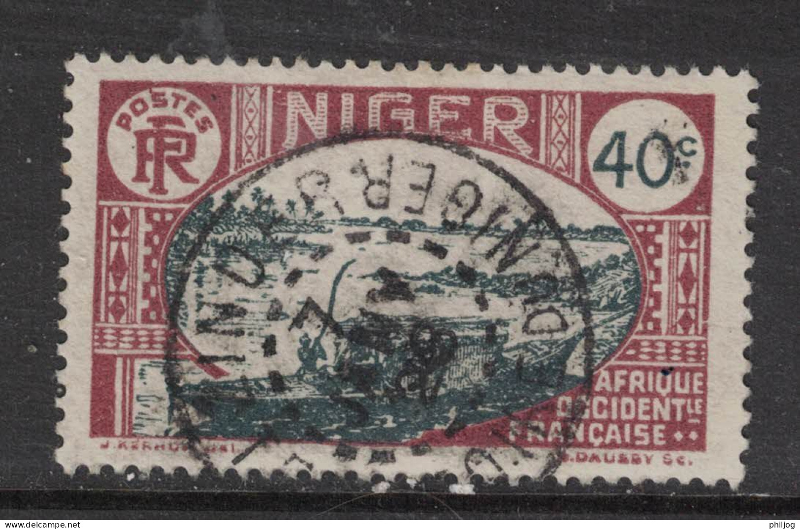 Niger - Yvert 39 Oblitéré ZINDER -  Scott#43 - Oblitérés