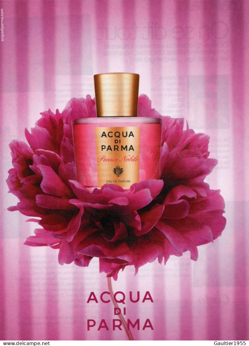 Publicité Papier - Advertising Paper - Acqua Di Parma - Parfumreclame (tijdschriften)