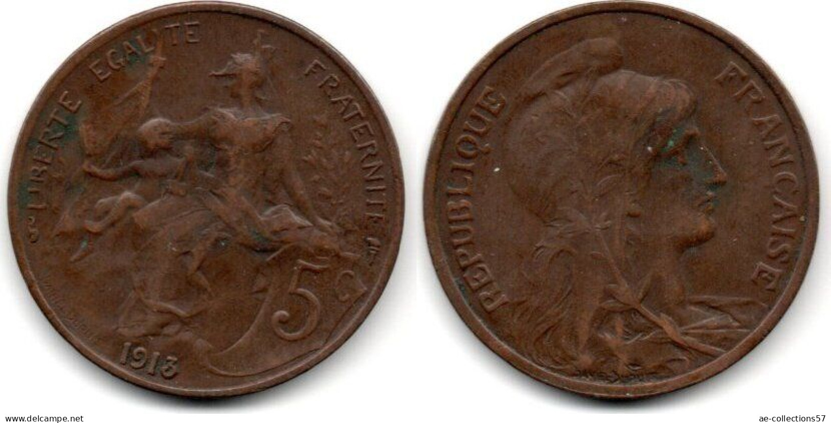 MA 28394 / 5 Centimes 1913 TTB - 5 Centimes