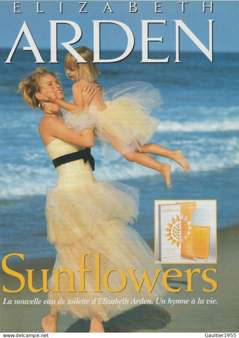 Publicité Papier - Advertising Paper - Elizabeth Arden - Parfumreclame (tijdschriften)