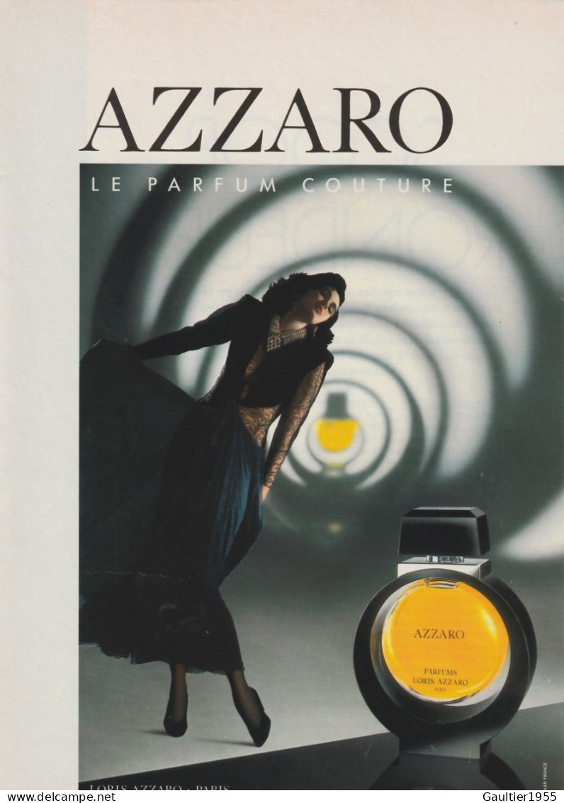 Publicité Papier - Advertising Paper - Azzaro - Parfumreclame (tijdschriften)