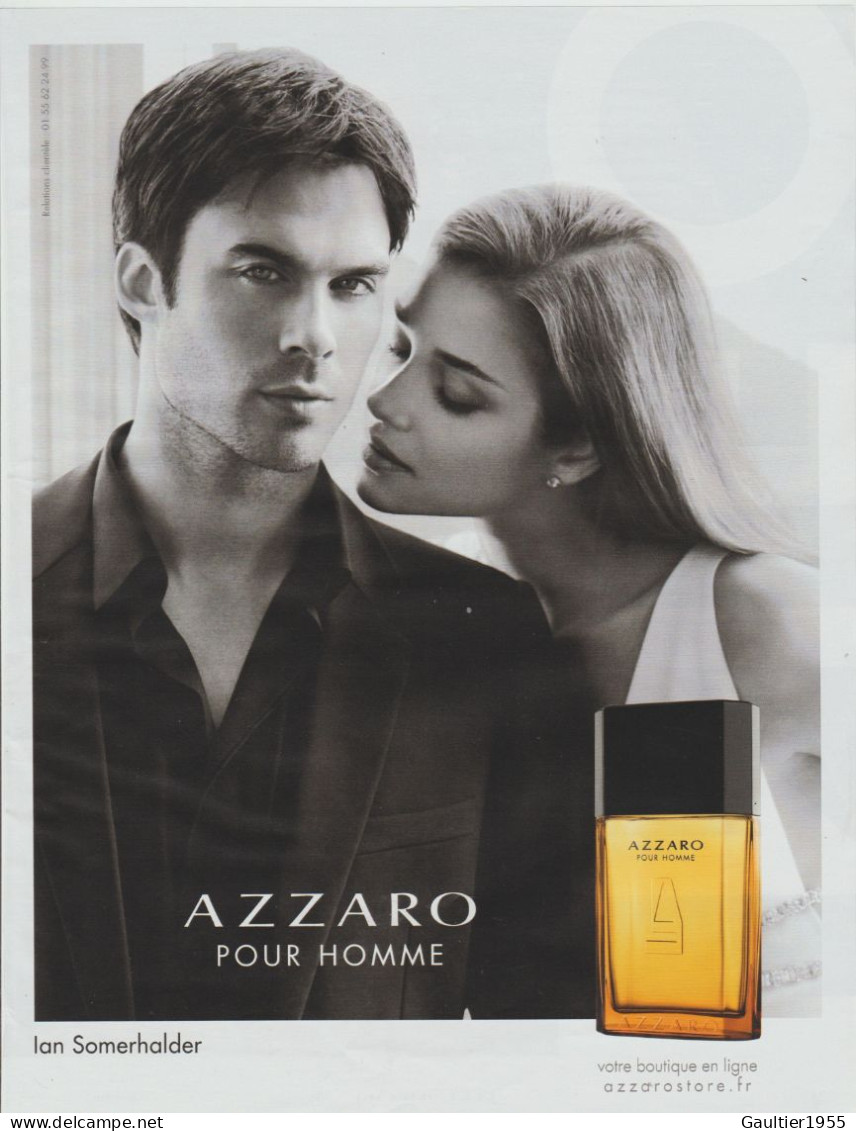 Publicité Papier - Advertising Paper - Azzaro - Publicités Parfum (journaux)