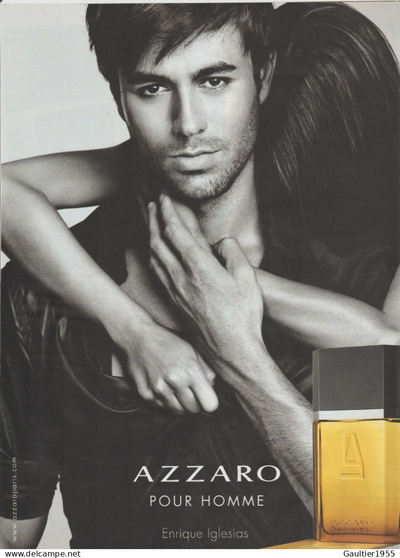 Publicité Papier - Advertising Paper - Azzaro - Publicités Parfum (journaux)