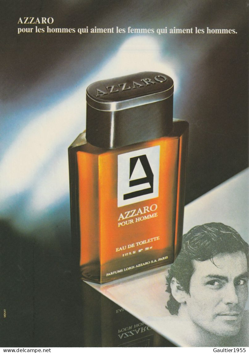 Publicité Papier - Advertising Paper - Azzaro - Parfumreclame (tijdschriften)