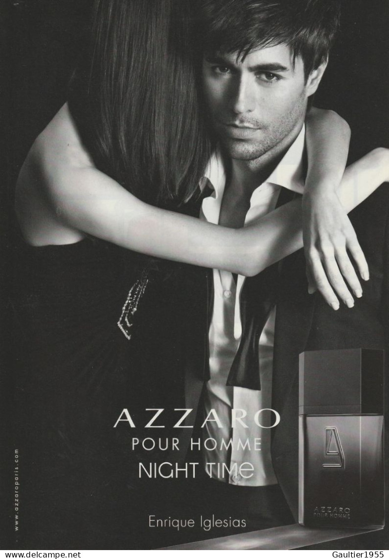 Publicité Papier - Advertising Paper - Azzaro - Parfumreclame (tijdschriften)