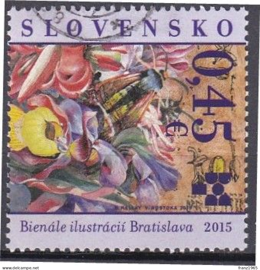 Illustration Biennale Bratislava - 2015 - Used Stamps