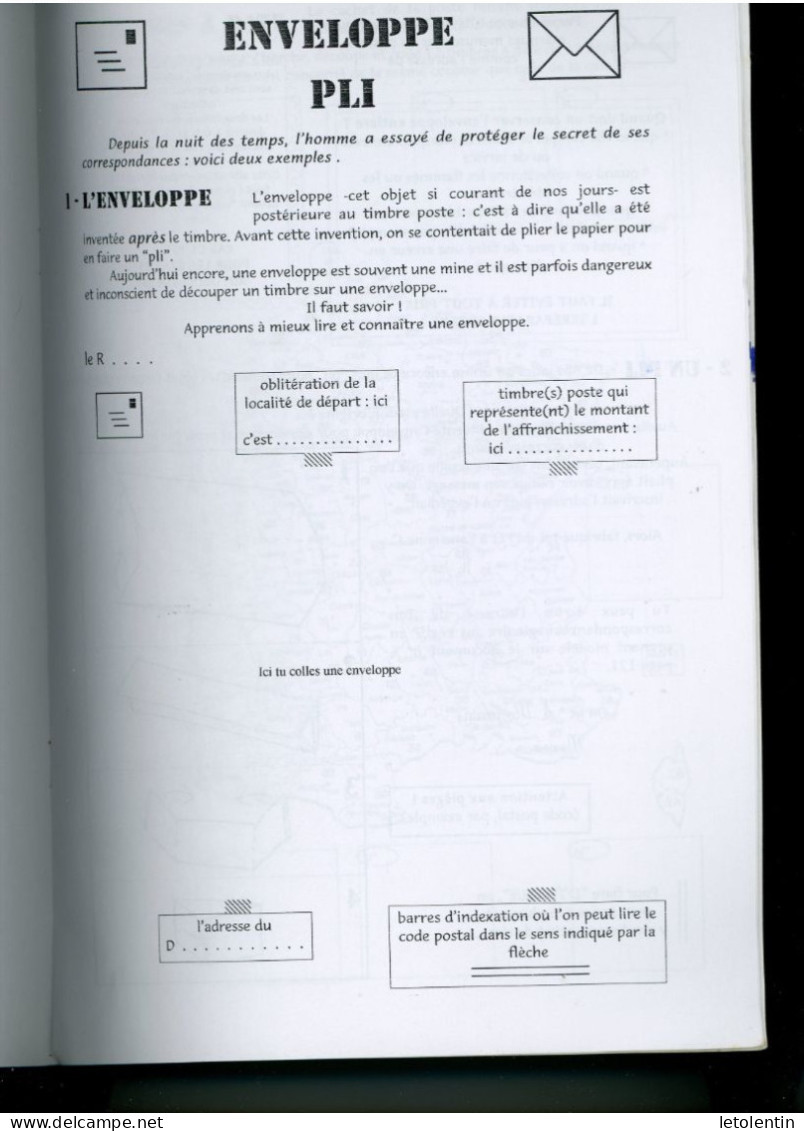 CAHIER DE PHILATÉLIE (FASCICULE DE 29 PAGES (21X30)) PREMIÈRES DENTS - Philatelistische Wörterbücher