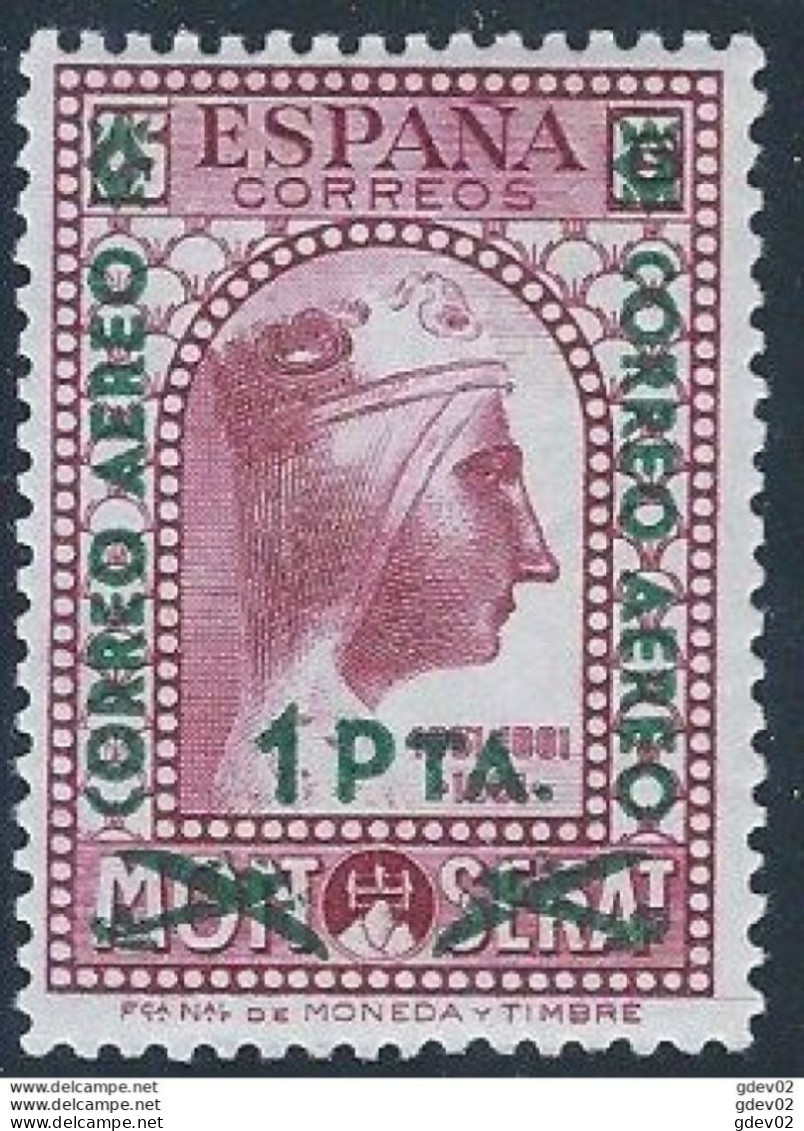 ES783SASF-L4465PC-TESPAEREO.Spain.Esgane .Transporte.CORREO AEREO.1938(Ed 783**) - Unused Stamps