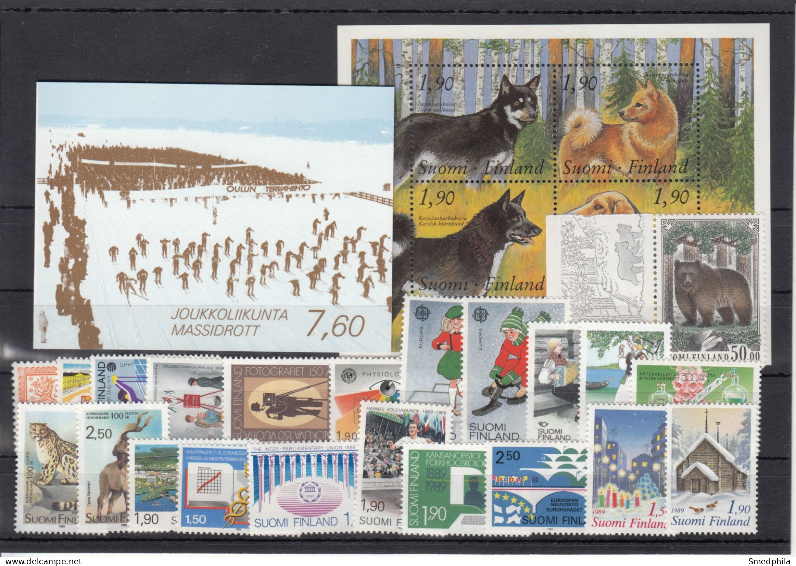 Finland 1989 - Full Year MNH ** - Annate Complete