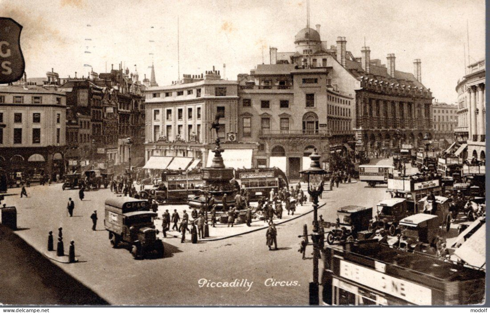 CPA - Royaume-Uni - Londres - Picadilly Circus - Belle Animation - Piccadilly Circus