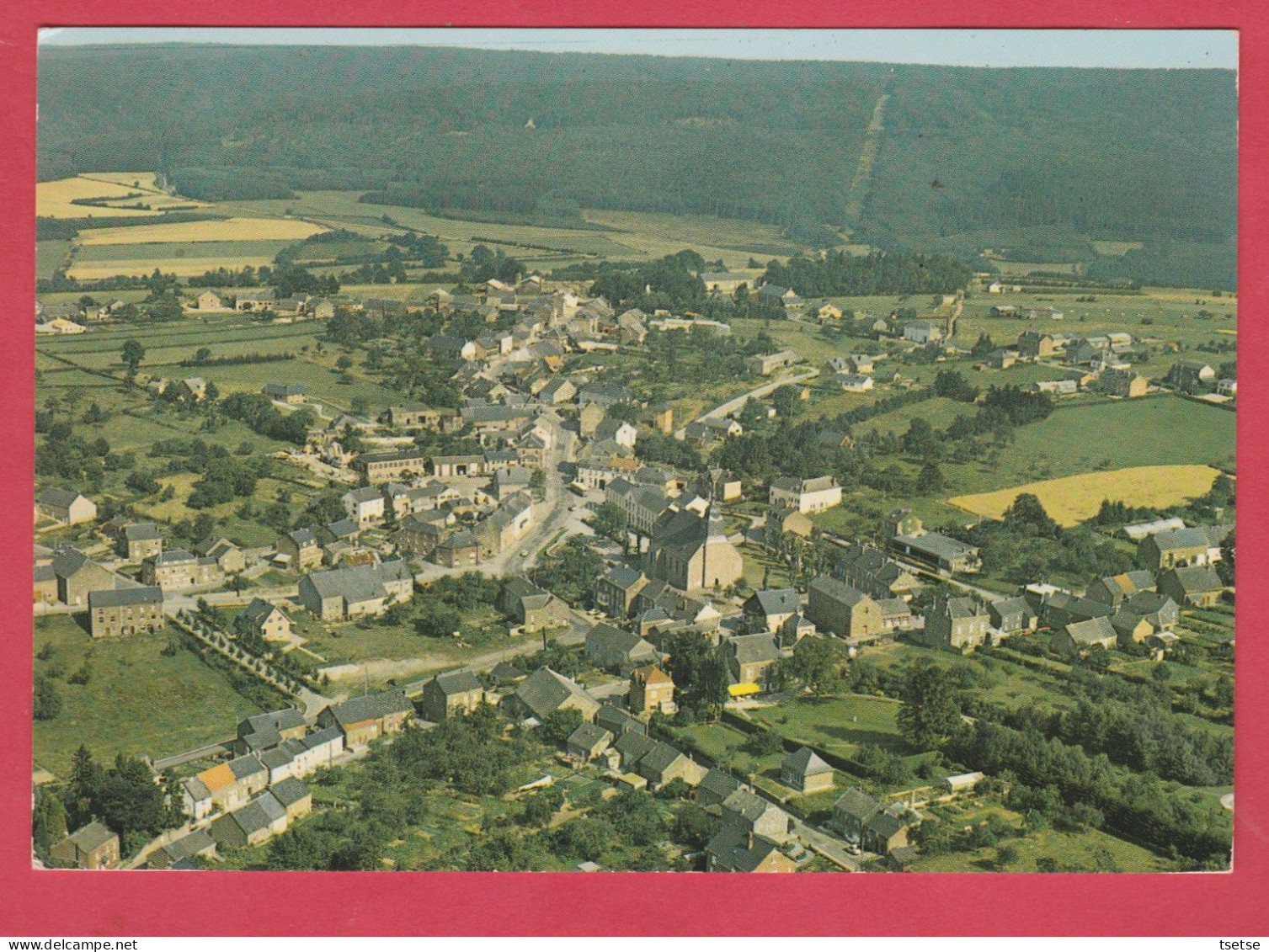 Nassogne - Vue Aérienne ... Du Village - 1973 ( Voir Verso ) - Nassogne