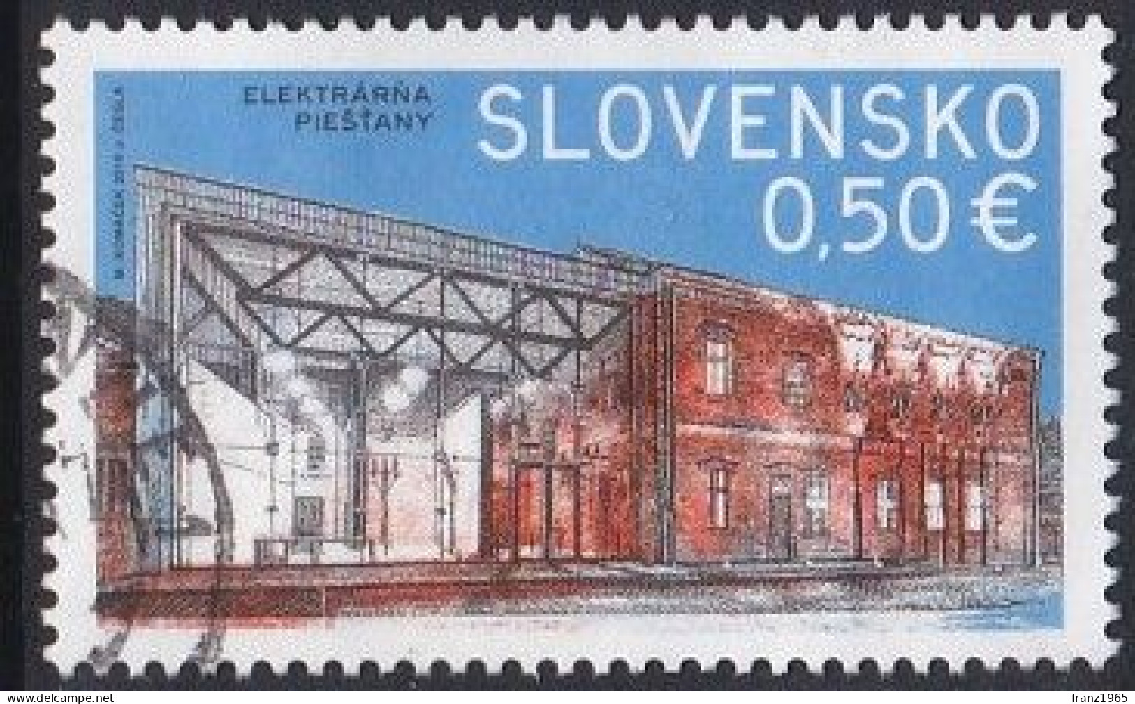 Historical Energy Plant - 2018 - Used Stamps