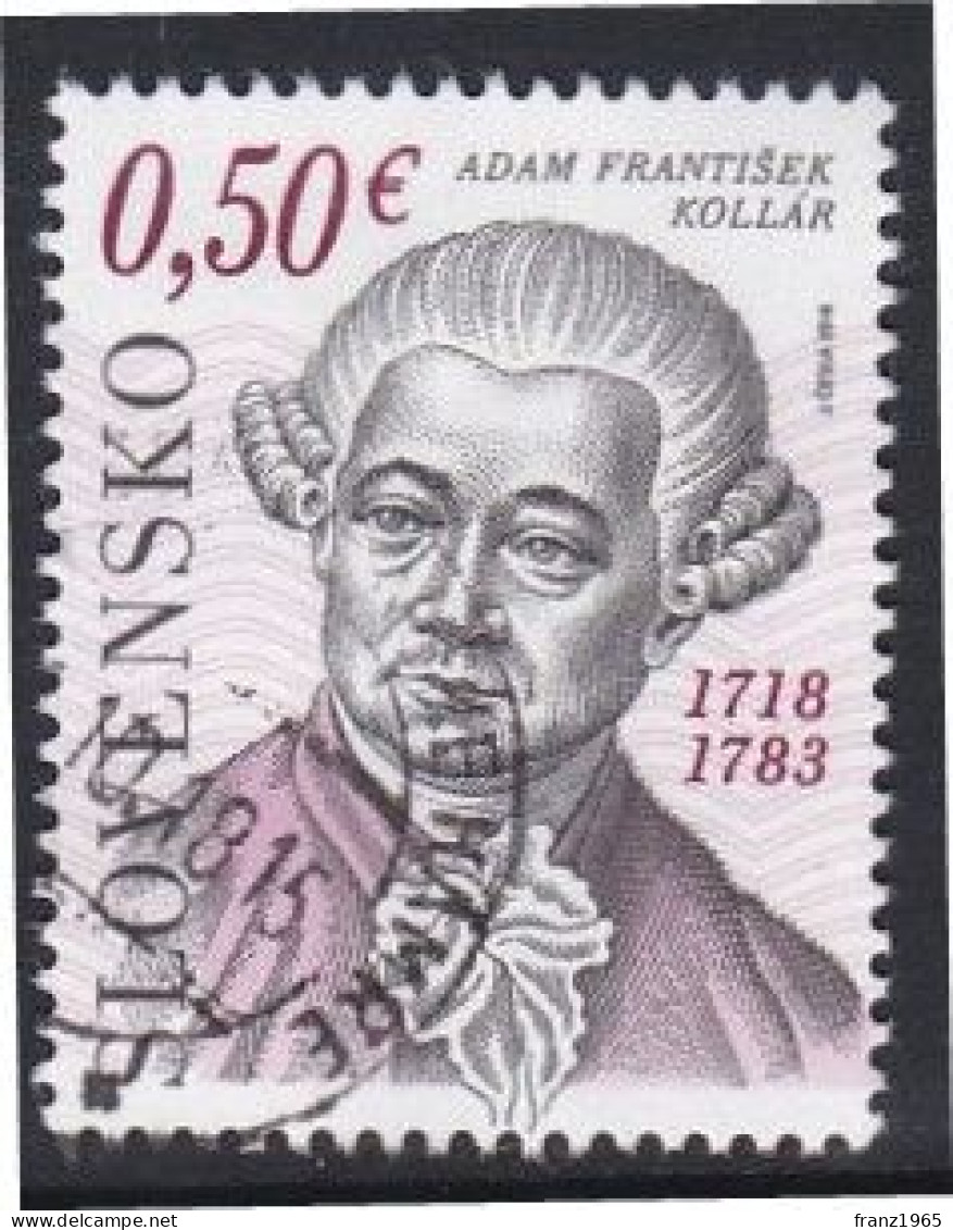 Adam Frantisek Kollar - 2018 - Used Stamps