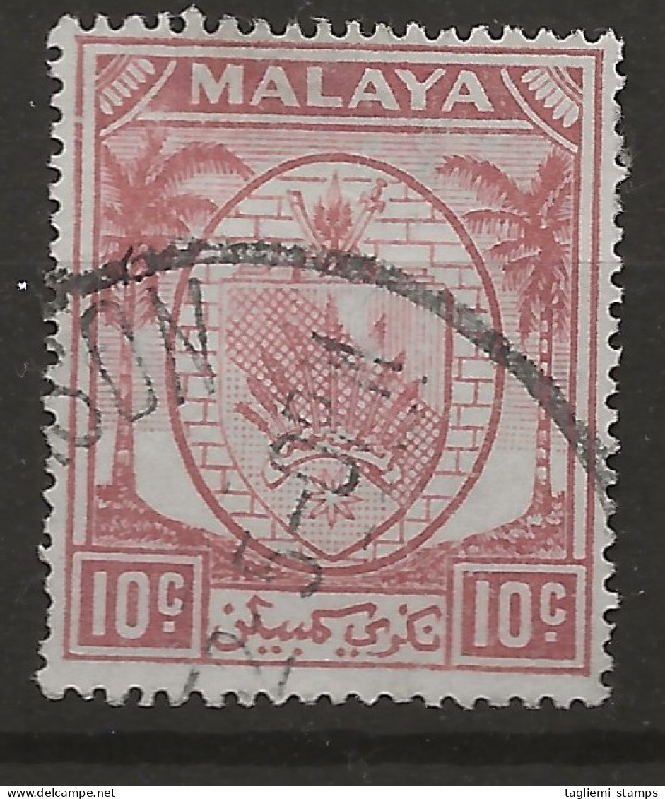 Malaysia - Negri Sembilan, 1949, SG  50, Used - Negri Sembilan