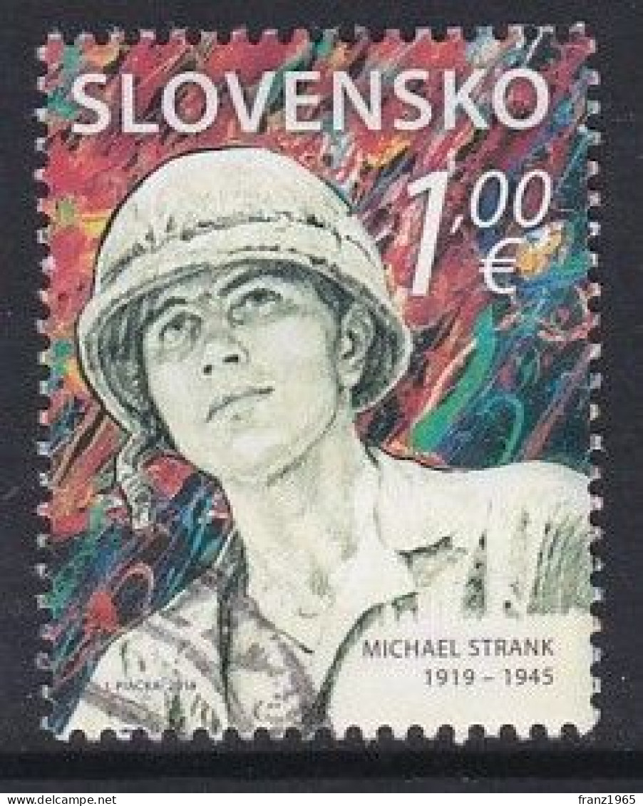 Michael Strank, Slovak-American War Hero - 2019 - Oblitérés