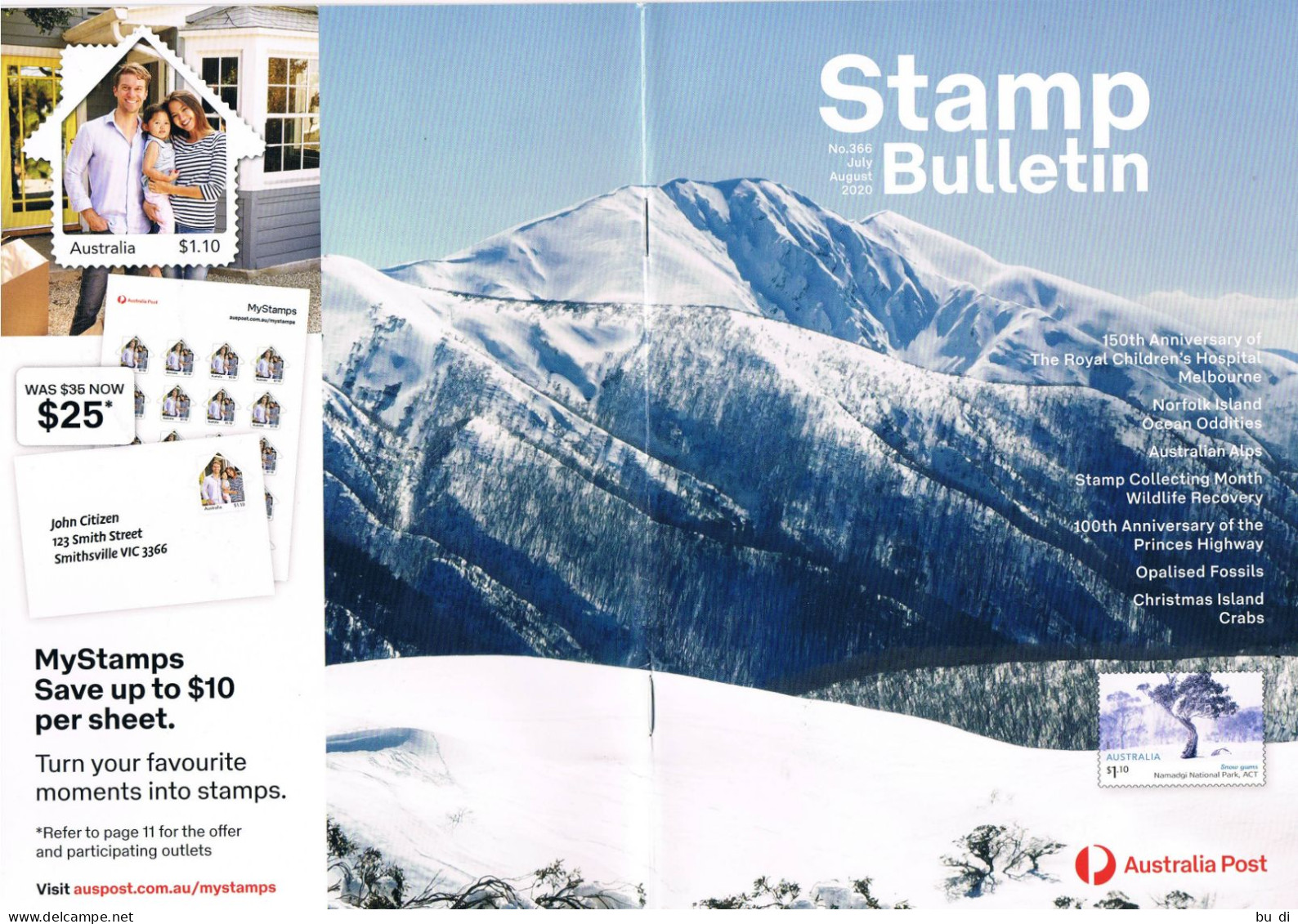 Australien - Australia - Stamps Bulletin - July / August 2020 - Englisch, Landscape - Inglés (desde 1941)