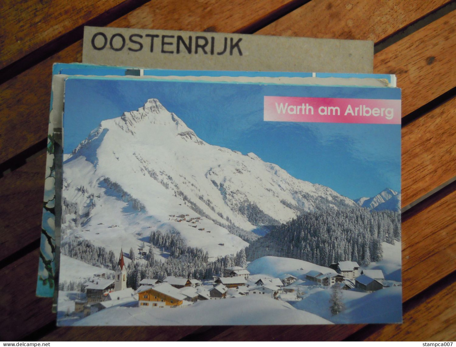 Oostenrijk Warth Arlberg Used Circulé Gelopen - Lechtal