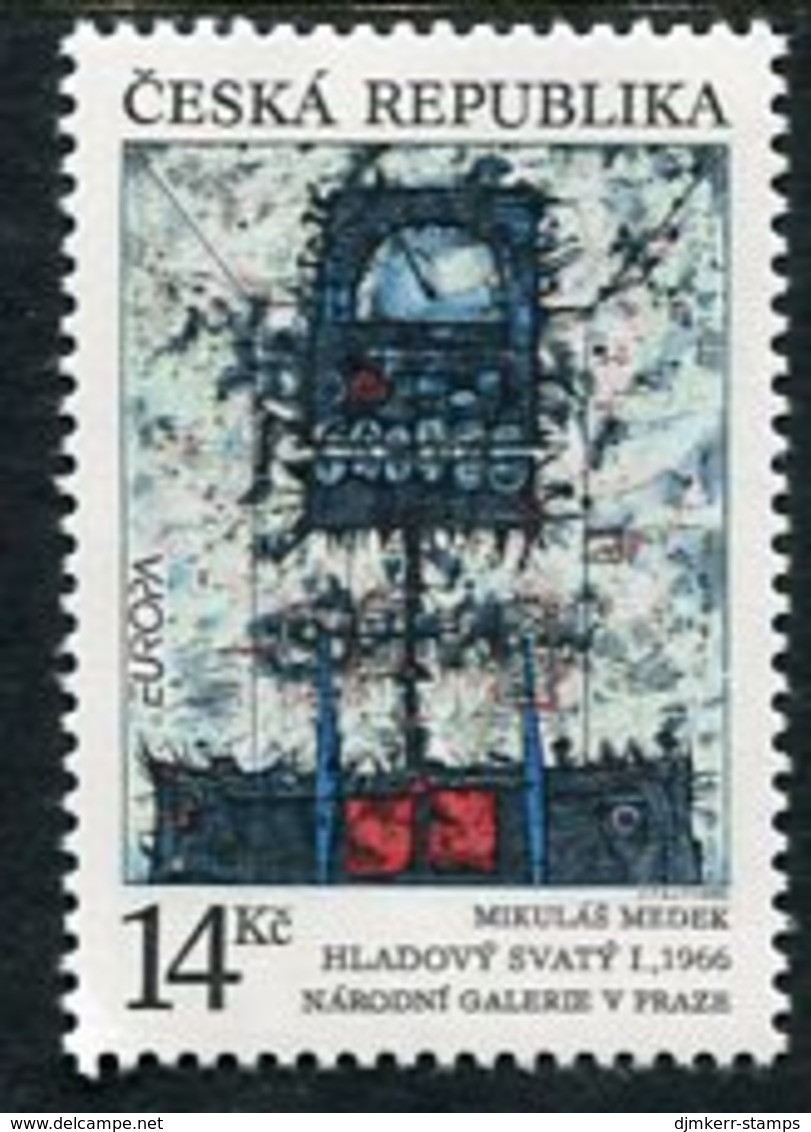 CZECH REPUBLIC 1993 Europa: Contemporary Art MNH / **,  Michel 5 - Nuevos