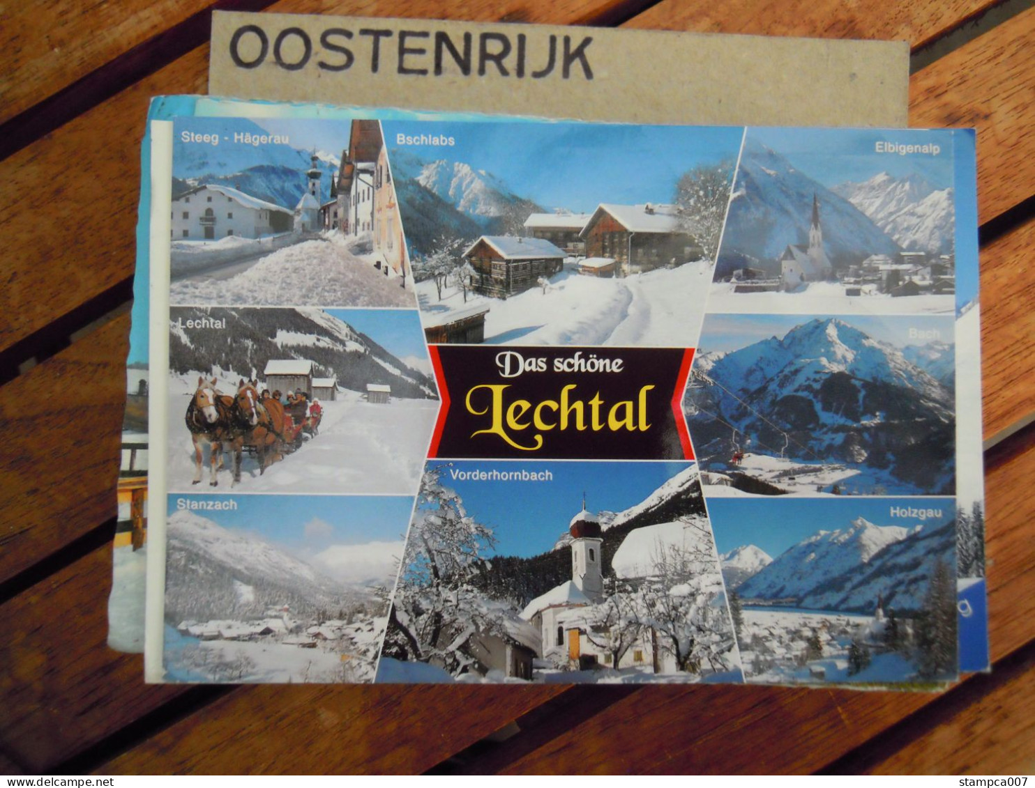 Oostenrijk Lechtal Used Circulé Gelopen - Lechtal