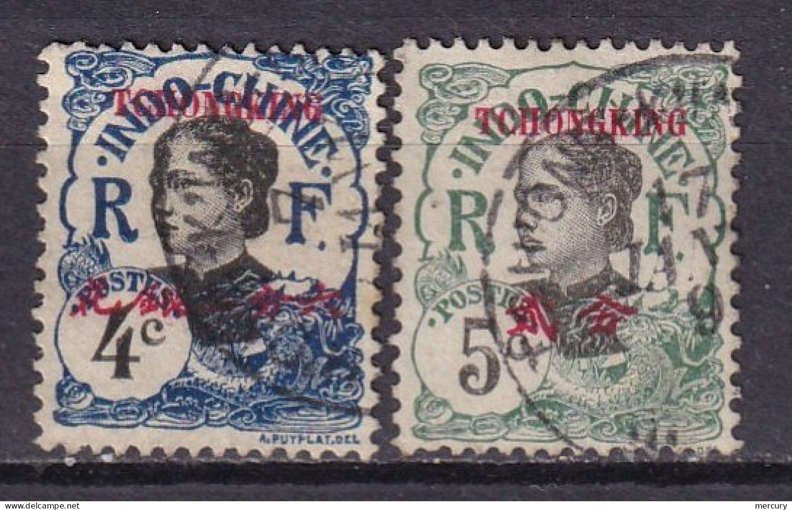 TCH'ONG-K'ING - 2 Valeurs De 1908 Oblitéré - Used Stamps