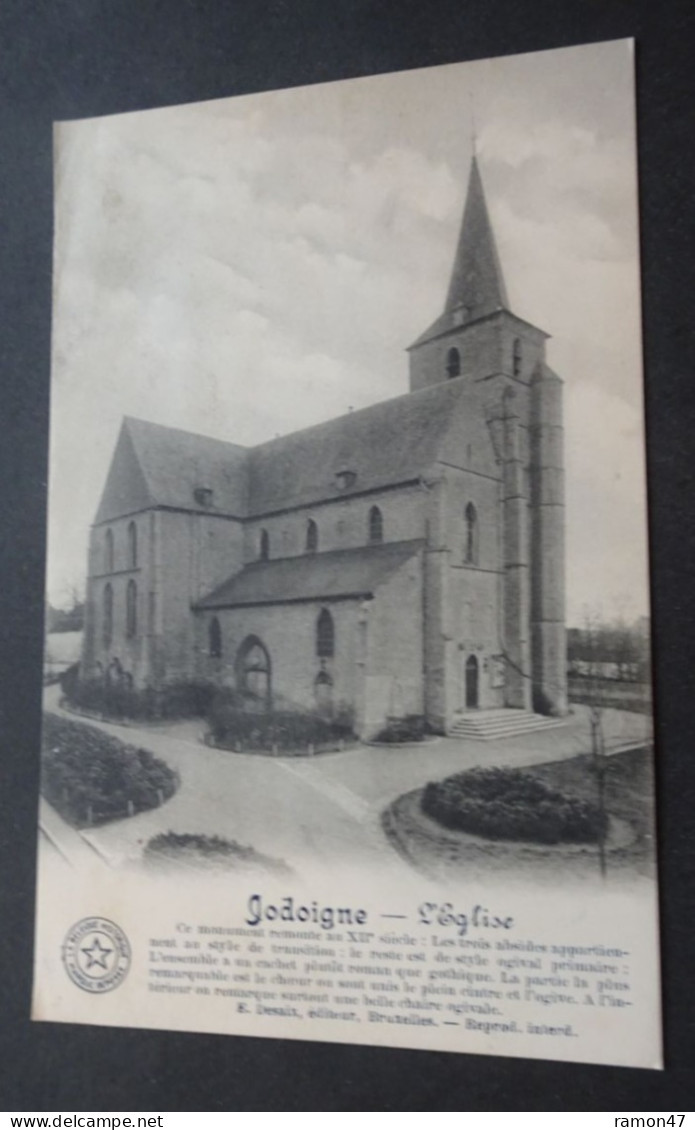 Jodoigne - L'Eglise - La Belgique Historique - E. Desaix, éditeur, Bruxelles - Geldenaken