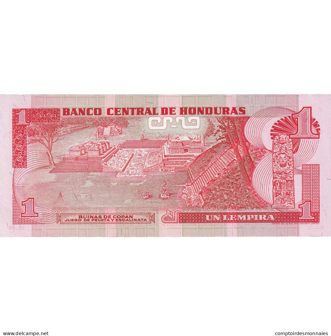 Billet, Honduras, 1 Lempira, 1980, 1980-05-29, NEUF - Honduras