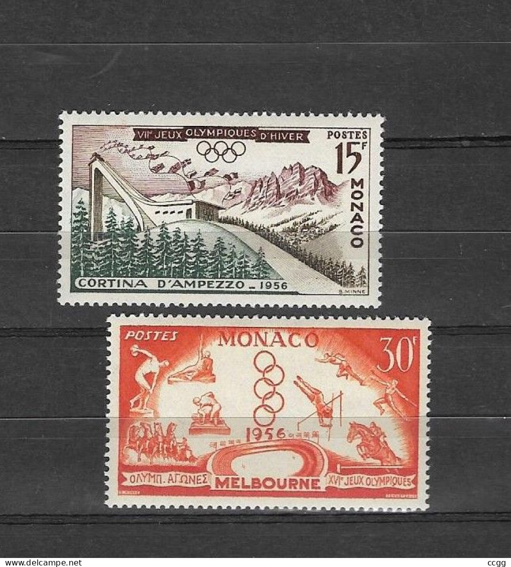 Olympische Spelen  1956 , Monaco - Zegels  Postfris - Zomer 1956: Melbourne