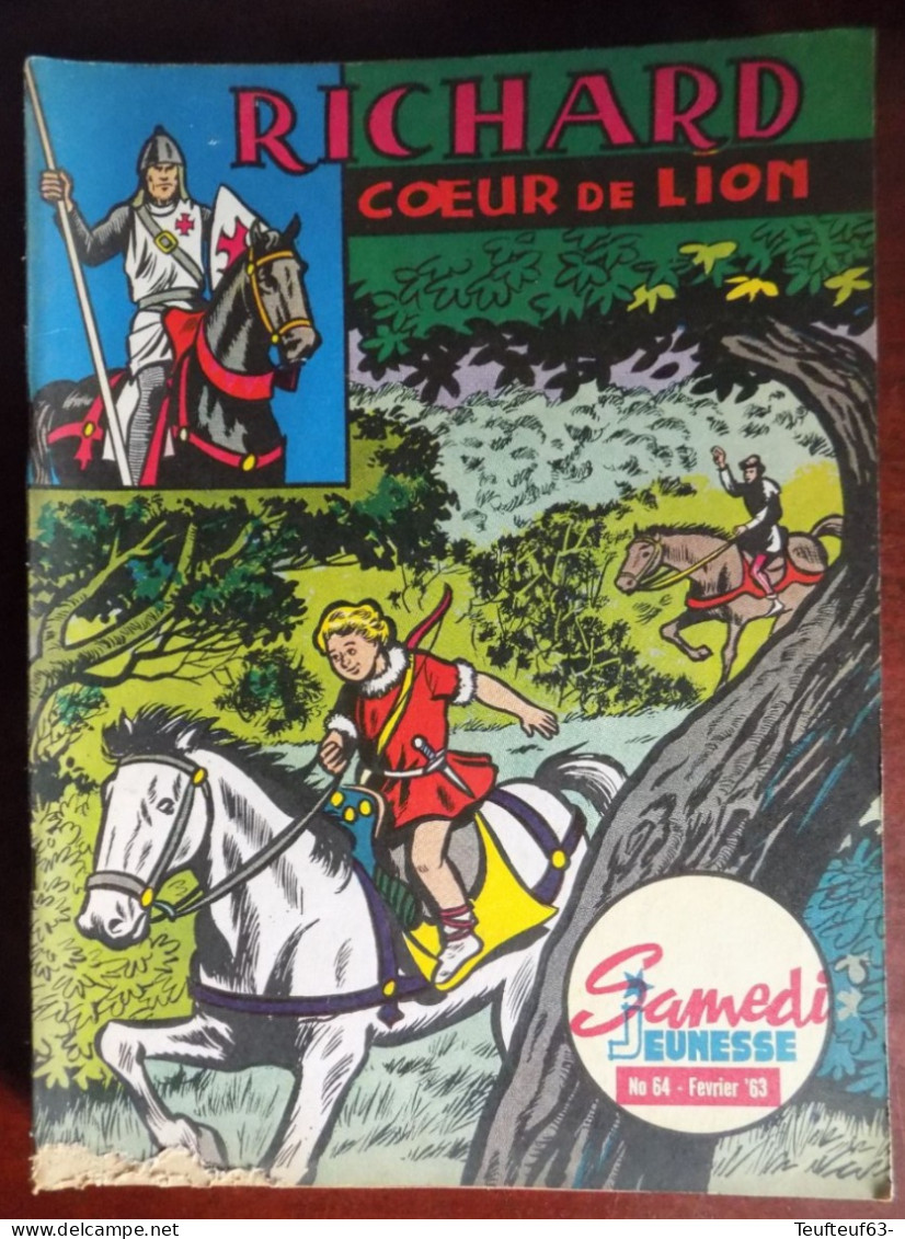 Samedi Jeunesse N° 64 Richard Coeur De Lion - Petzi.. - Samedi Jeunesse