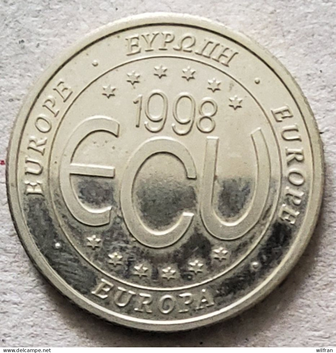 4353 Vz Europa ECU 1998 - Kz Zie Scan - Gemeentepenningen