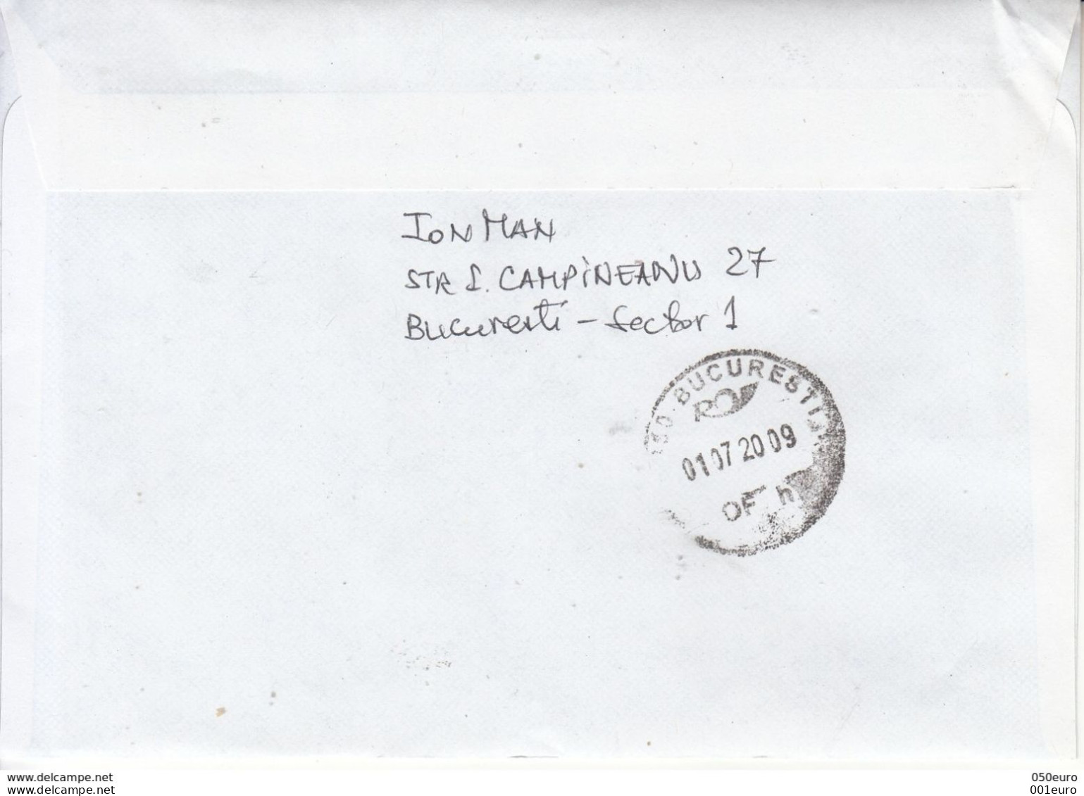 # ROMANIA : Lot Of 4 Covers Circulated As Domestic Letters In Romania #1043364880 - Registered Shipping! - Cartas & Documentos